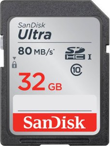 Карта памяти SANDISK Ultra SDHC 32Gb