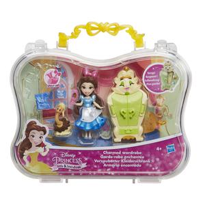 Disney Princess Little Kingdom. Чемоданчик с Белль и тётушкой Шкафеттой