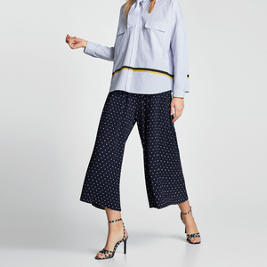 ZARA БРЮКИ С ЗАЩИПАМИ
