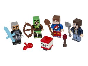 Lego Minecraft 1 фигурки