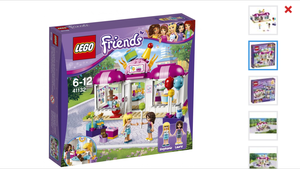 Конструктор Lego friends подготовка к вечеринке