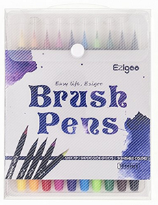 Brush pens watercolor set