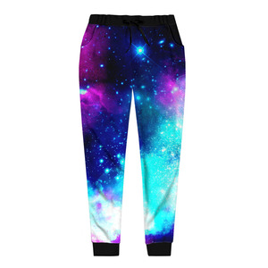 Женские брюки 3D «Космические краски»