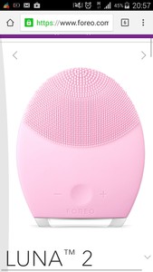 Foreo luna 2 розовая для нормальной имел