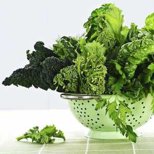 eat more leafy greens for calcium
