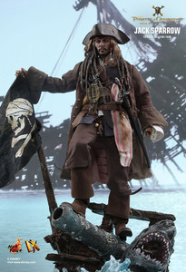 Jack Sparrow Dead Men Tell No Tales 1:6 Hot Toys