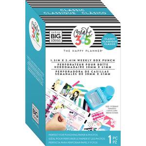 The Happy Planner Classic Weekly Box Punch - 1.5" x 2.4"