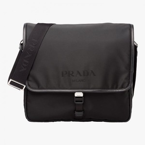 Prada 2VD166 Nylon Messenger In Black