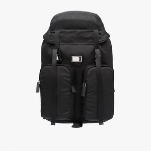 Prada 2VZ065 Nylon Backpack In Black