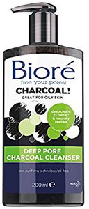 Bioré Deep Pore Charcoal Cleanser for Oily Skin