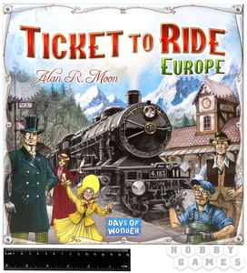 Настольная игра Ticket to Ride Europe