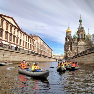 На байдарке по Питеру