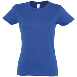 Синяя футболка с принтом