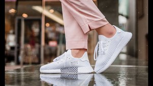 Кроссовки adidas deerupt white