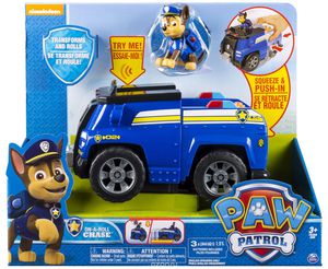 Paw Patrol 16601-Cha Щенячий патруль Машинка спасателя и щенок (Чейз)