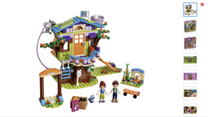 LEGO friends домик мии на дереве