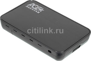 Внешний корпус для HDD AGESTAR 3UB3A8-6G, черный