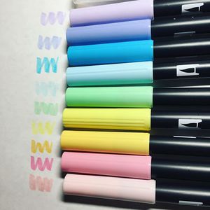 Tombow ABT Dual Brush Pen 18 Pastel