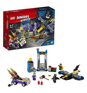 Конструктор LEGO Juniors 10753 Нападение Джокера на Бэтпещеру