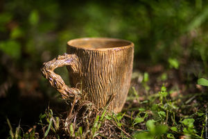 Чашка-деревяшка