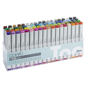 COPIC : MARKER : SET A : SET OF 72