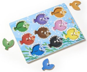 Melissa and Daug Пазл Разноцветные рыбки