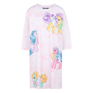 MOSCHINO MY LITTLE PONY MINIDRESS PINK