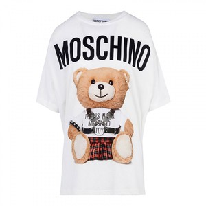 MOSCHINO PUNK BEAR T-SHIRT WHITE
