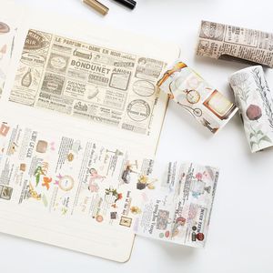 Our Chic Life Creative Vintage Fashion Washi Tape