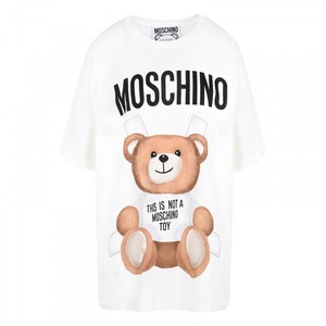 MOSCHINO CROSS BEAR T-SHIRT WHITE