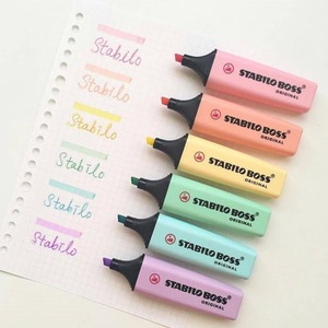 Stabilo Boss Pastel Highlighters