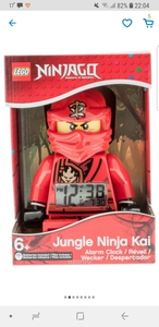 LEGO NINJAGO Будильник детский Jungle Ninja Kai