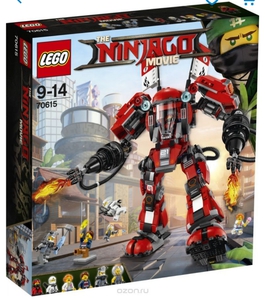 LEGO NINJAGO Конструктор Огненный робот Кая