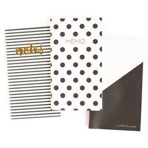 My Mind's Eye Black & White Mini Notebooks