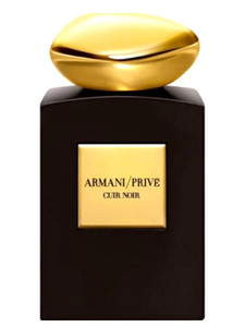 Armani Prive Cuir Noir