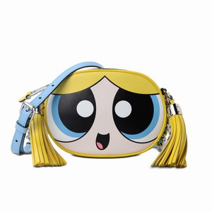 MOSCHINO POWERPUFF GIRLS SHOULDER BAG YELLOW