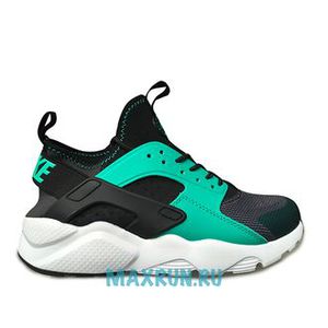 Nike Huarache унисекс черно-зеленые 38