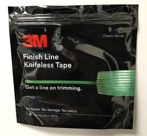 Knife-less vinyl tape