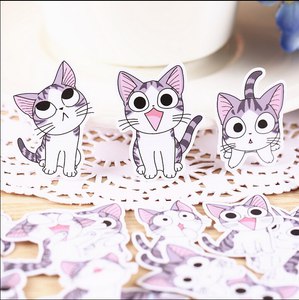 32pcs Creative Cute Self-made Sweet cat stickers