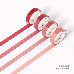 (4 pieces/lot) Gradient Color Washi Tape