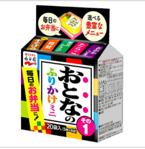 NAGATANIEN Otona no Furikake Mini — порционные приправы для риса фурикаке, ассорти