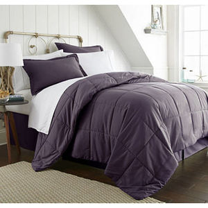 purple bedding
