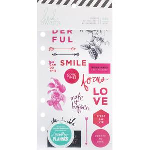 Heidi Swapp Memory Planner Cardstock Stickers - Fresh Start, Elegant