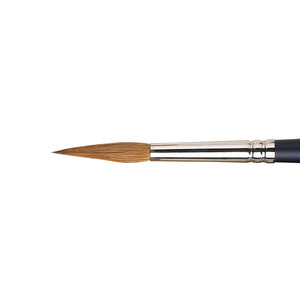 WINSOR & NEWTON : ARTIST SABLE BRUSH : POINTED ROUND : NO 8