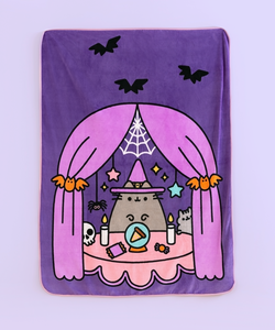 Witch Pusheen Plush Throw Blanket (покрывалко)