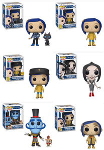 Coraline all collection funko pop