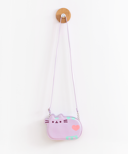 Lilac Pastel Pusheen Crossbody Purse