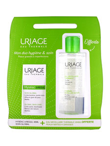 Uriage Hyséac 3-Regul Global Skin-Care 40ml + Thermal Micellar Water