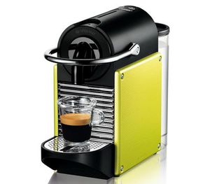 КОФЕМАШИНА КАПСУЛЬНАЯ NESPRESSO PIXIE EN 125.L, ЛАЙМ, DE'LONGHI