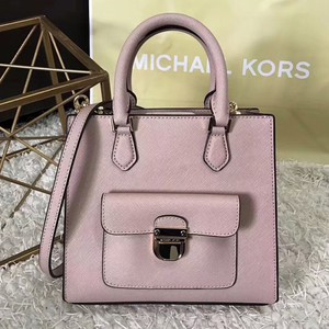 MICHAEL Michael Kors Bridgette Small Leather Messenger Pink
